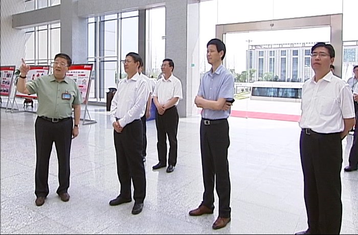 江苏省委常委、组织部部长郭文奇莅临orange平台药业调研指导